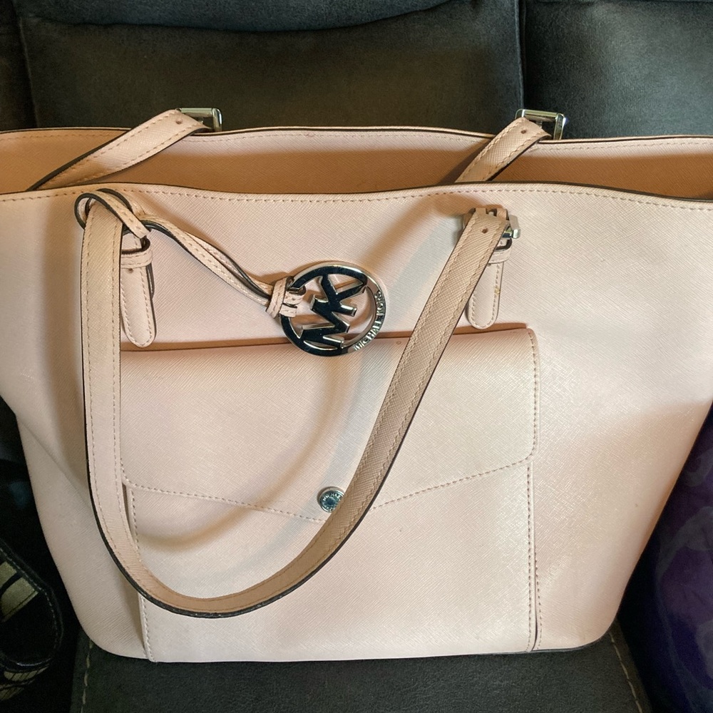 Light pink Michael Kors tote bag